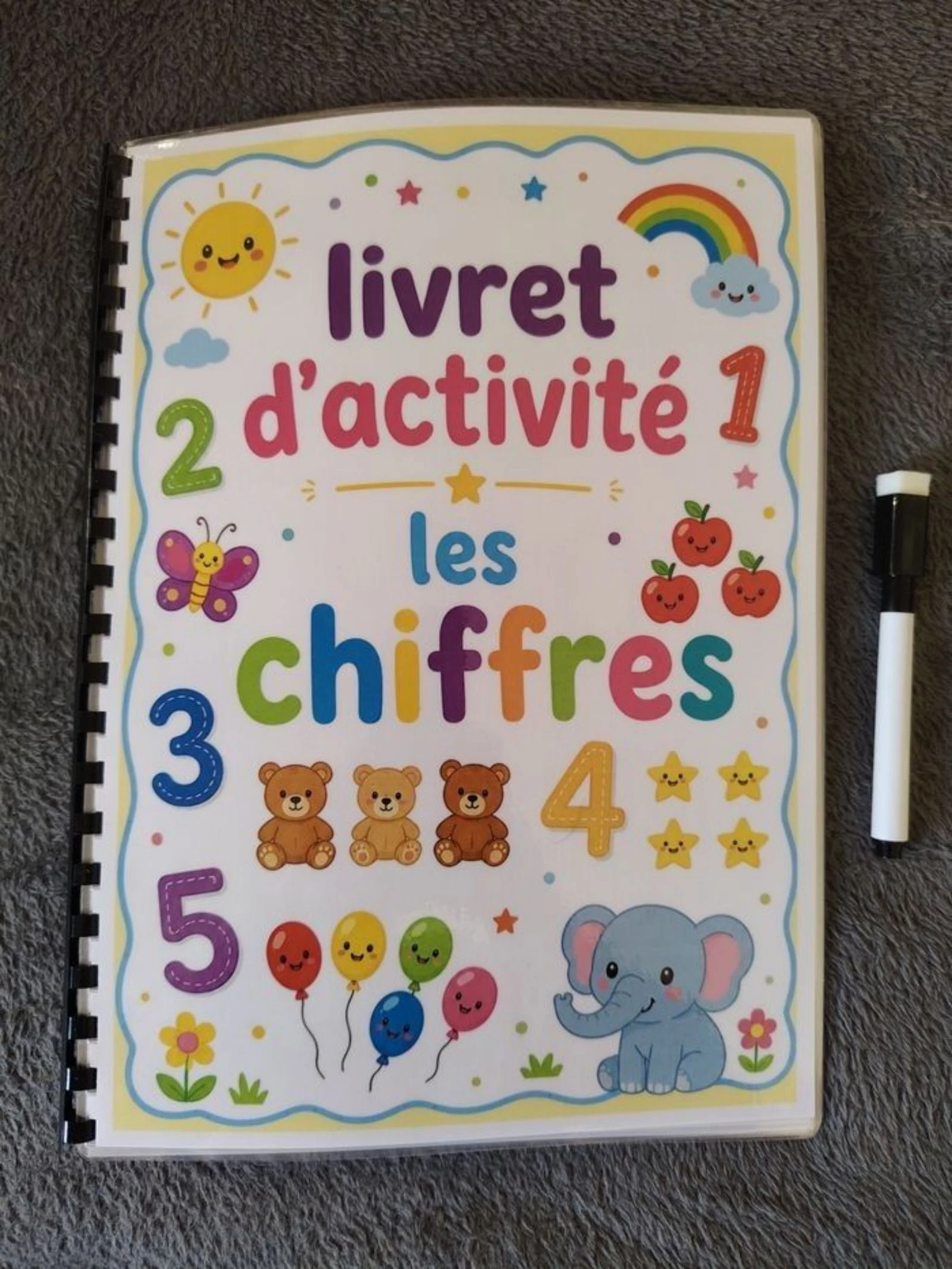 Livret d'activité les chiffres de 0 a 10 